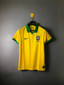 Camisa do Brasil Polo Amarela 1  19/20