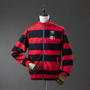 CORTA VENTO REVERSIVEL FLAMENGO VERMELHO E AZUL