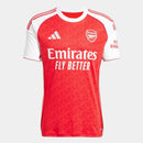 Camisa Arsenal Home 25/26 s/n Torcedor Adidas Masculino - Vermelho