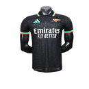 Camisa de treino do Arsenal 25/26 - Preta - Versão Jogador